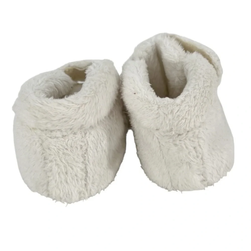 UGG Bixbee Vanilla Cream Curly Fleece Infant Baby Bootie Slipper Crib Shoe